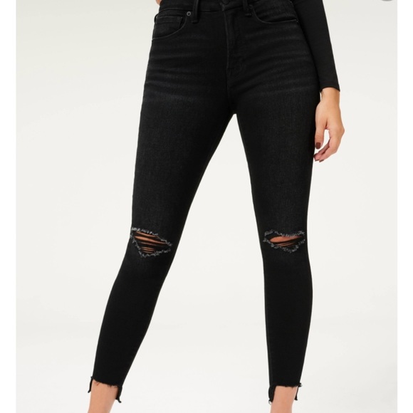 NWT Good American good waist step hem jean - Picture 4 of 7